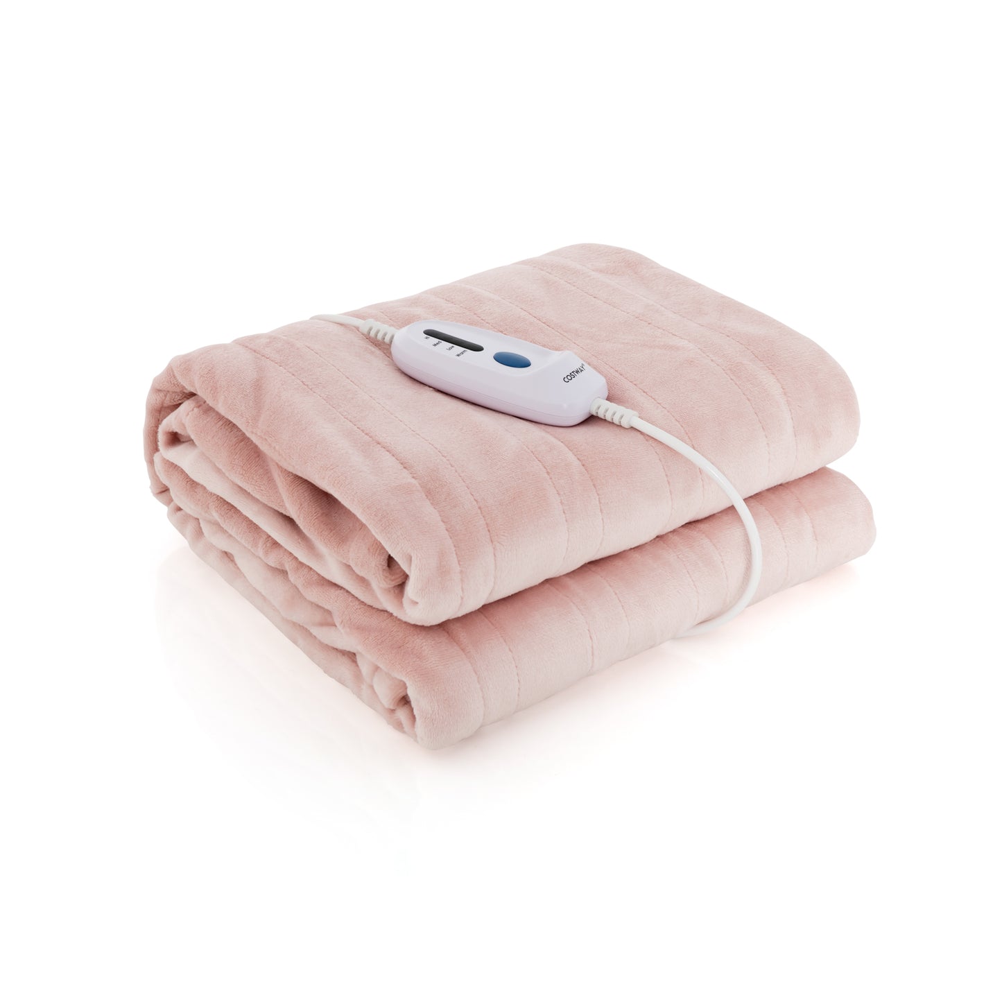150 x 200 cm Electric Heated Blanket with 4 Heating Levels-Blue