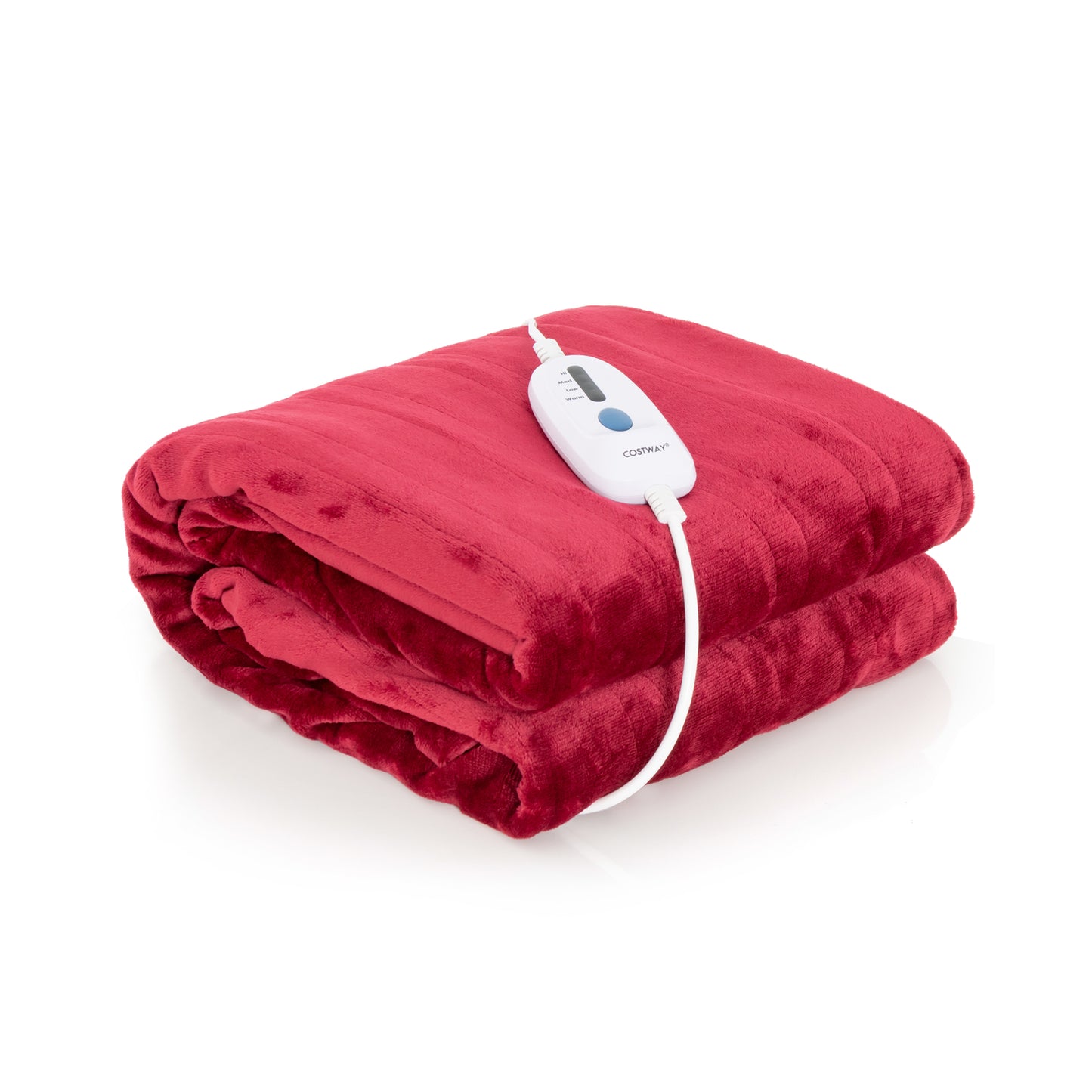 150 x 200 cm Electric Heated Blanket with 4 Heating Levels-Blue