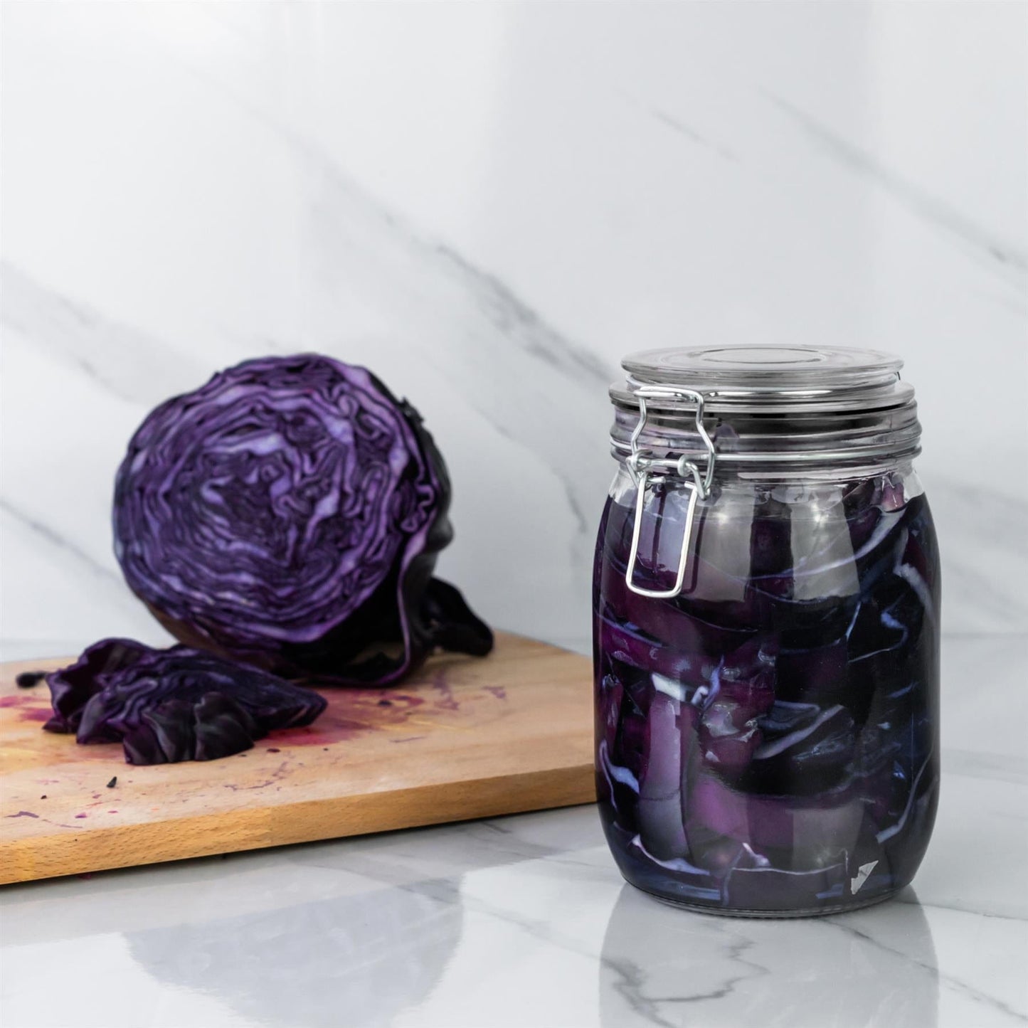 Large Glass Storage Jar Seals - Pack of Six