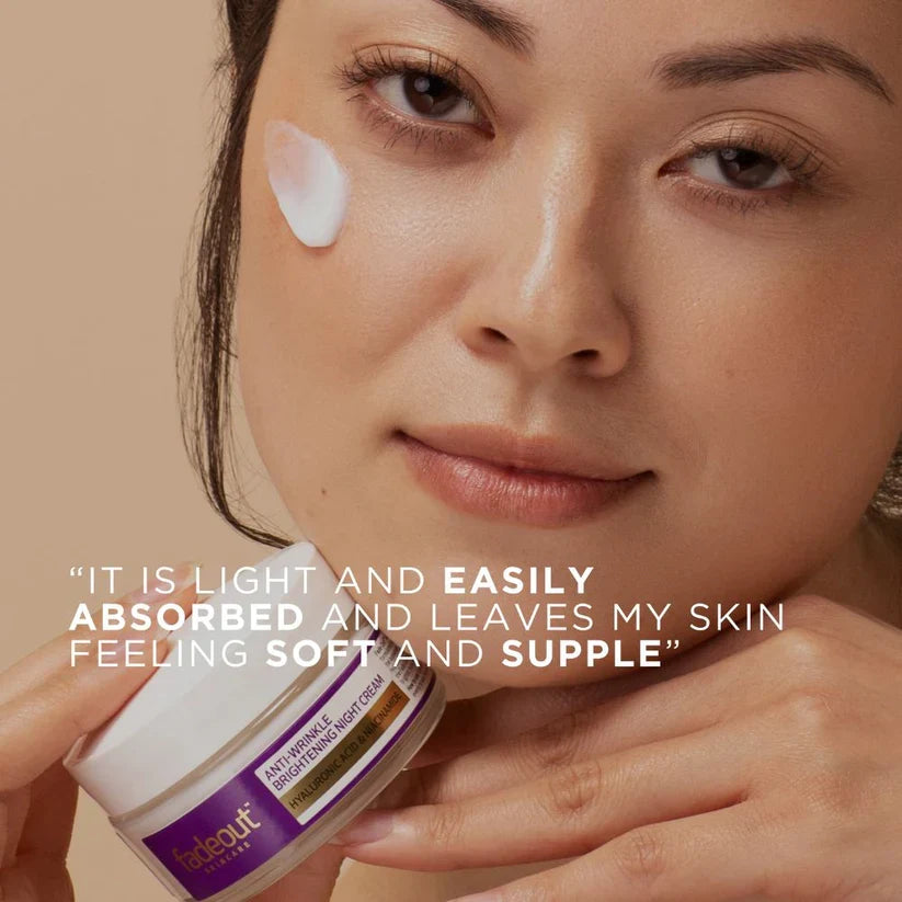 Fade Out Advanced Brightening Anti-Wrinkle Night Cream for Pigmentation & Mature Skin 50ml