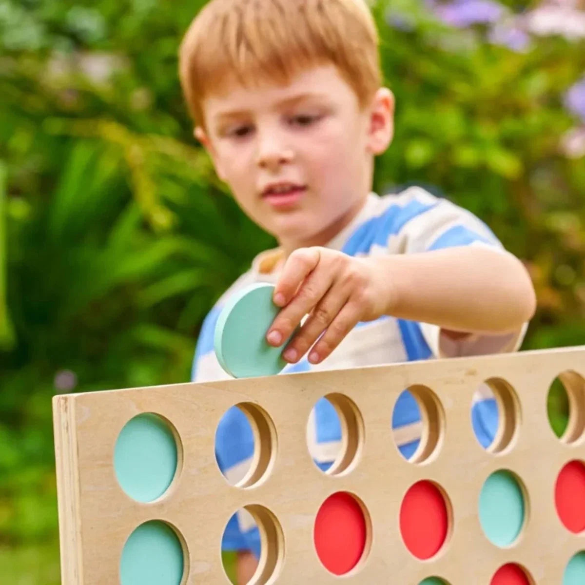 TP Giant Wooden 4-in-1 Row Game
