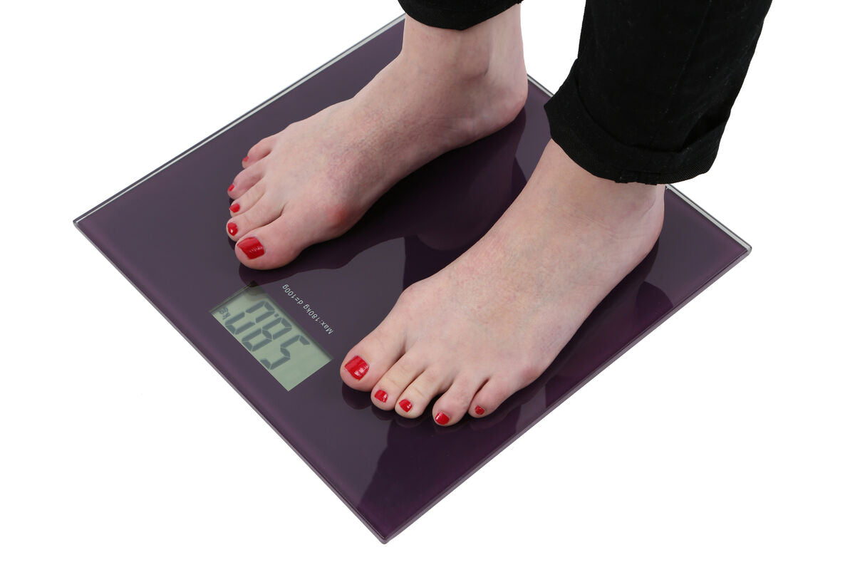 Purple Bathroom Scale