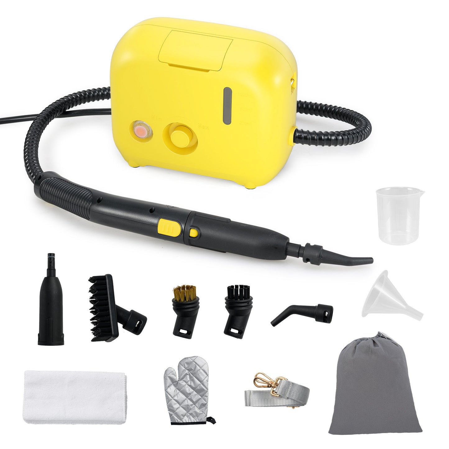 1600W Portable Steam Cleaner with 1L Water Tank-White