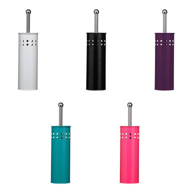 Matt Black Square Design Toilet Brush Holder | Indy