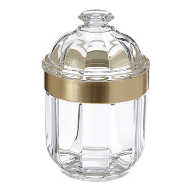 Guan Small Gold Acrylic Storage Jar