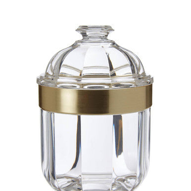 Guan Small Gold Acrylic Storage Jar