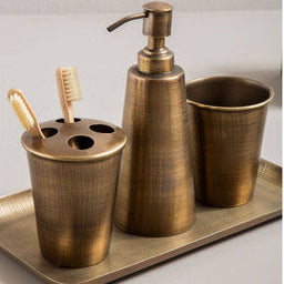 Antique Brass Finish 300ml Tumbler | Traze