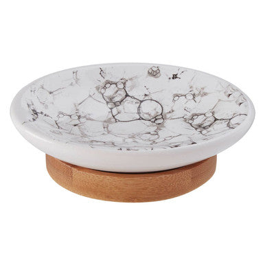 3 Piece Marble Print Bathroom Set | Earth
