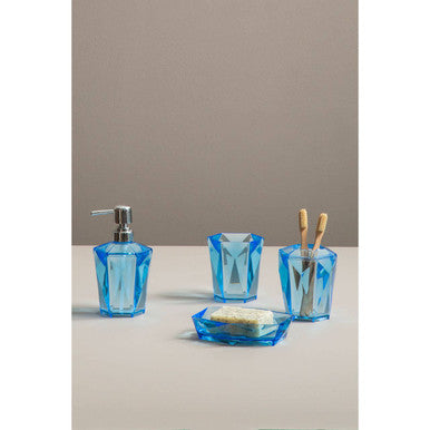 Dow Blue Acrylic Soap Dish