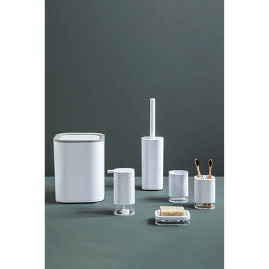 Ando White Acrylic Soap Dish