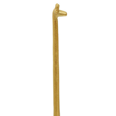 Gold Finish Giraffe Toilet Roll Holder | Fauna
