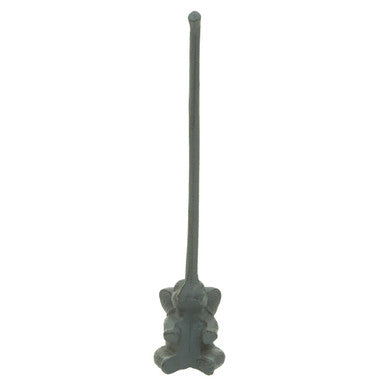 Fauna Grey Finish Elephant Toilet Roll Holder