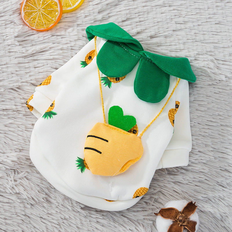 Fashion Cute Cartoon Pet Autumn And Winter Clothes