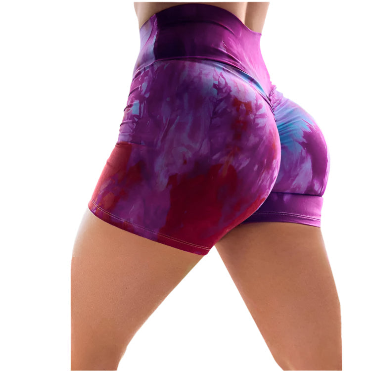 Classic Stretch Slim Yoga High Waist Hip Tight Three Point Shorts