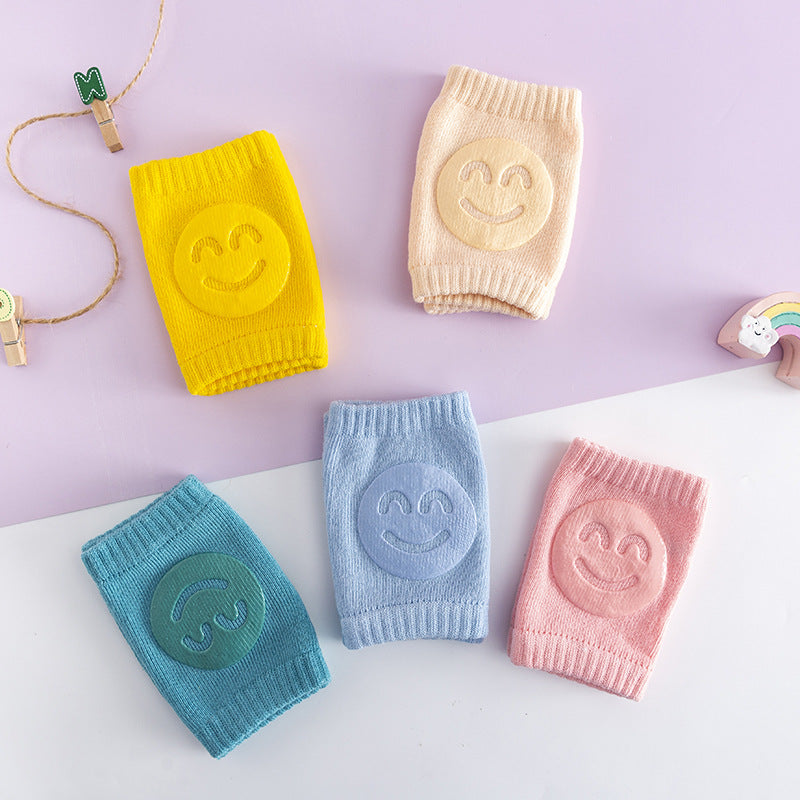 Summer Terry Baby Socks Toddler Crawling Knee Pads