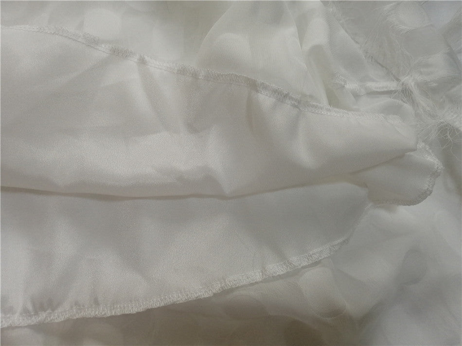 Parent-Child Dress Summer White Backless Mother And Daughter Skirt Fairy