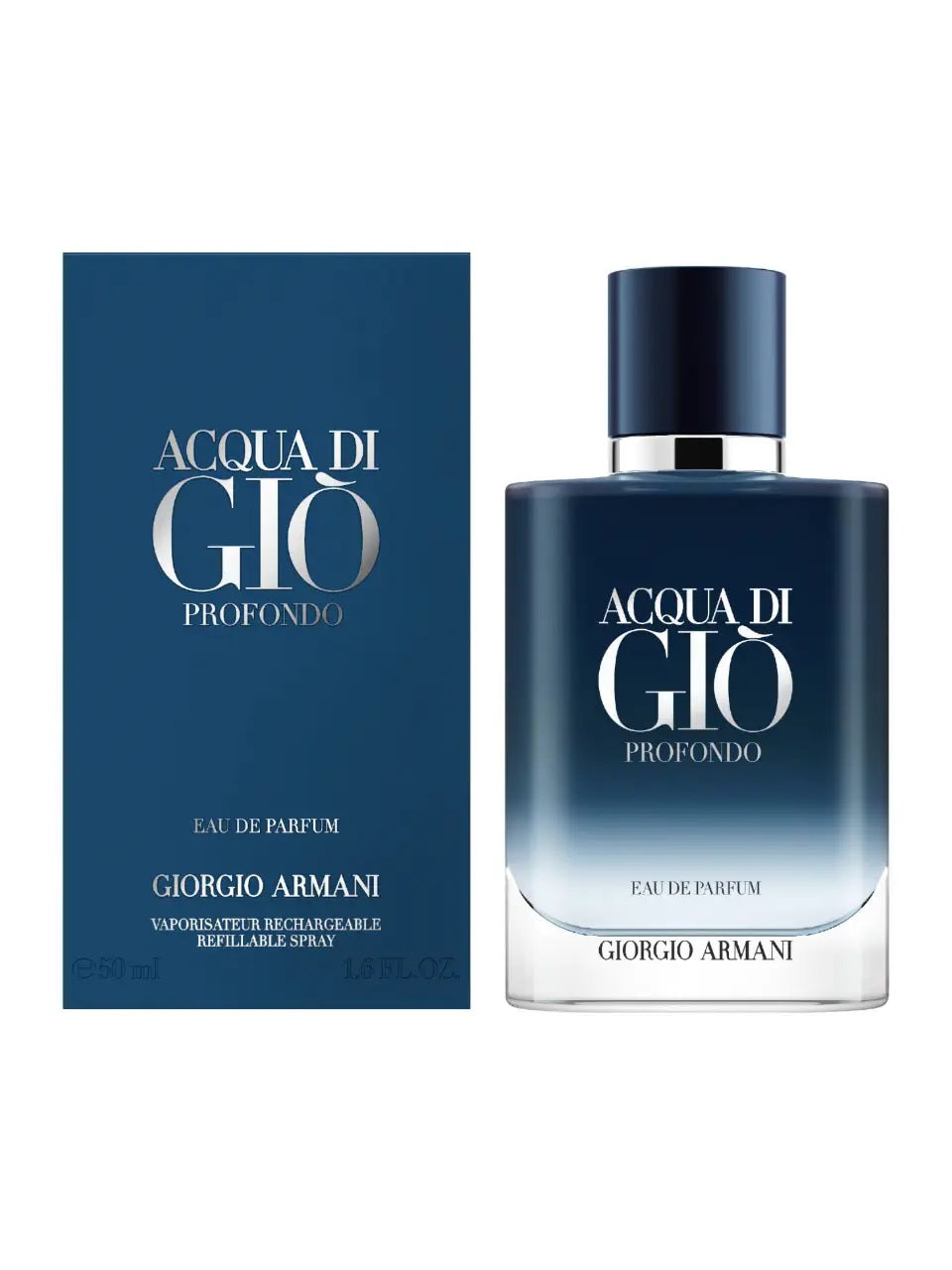 Giorgio Armani Acqua di Giò Profondo Pour Homme Eau De Parfum 50ml Refillable Spray