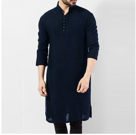 Muslim Men's Long Shirt Robe
