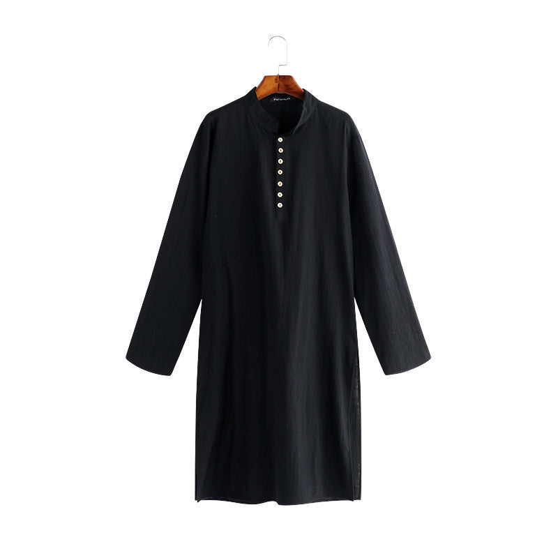 Muslim Men's Long Shirt Robe