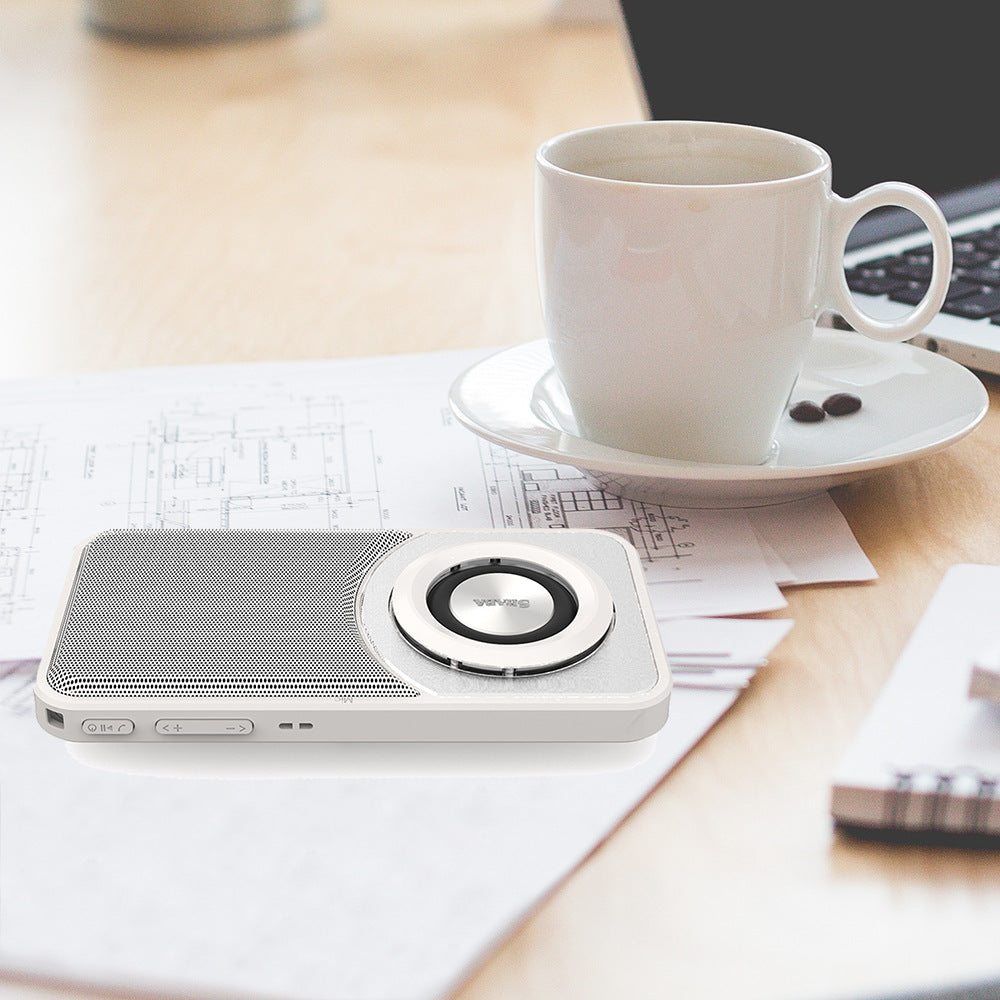 Retro Mini Bluetooth Speaker - Portable Wireless Metal Speaker with FM Radio & USB - Premium Sound Gift