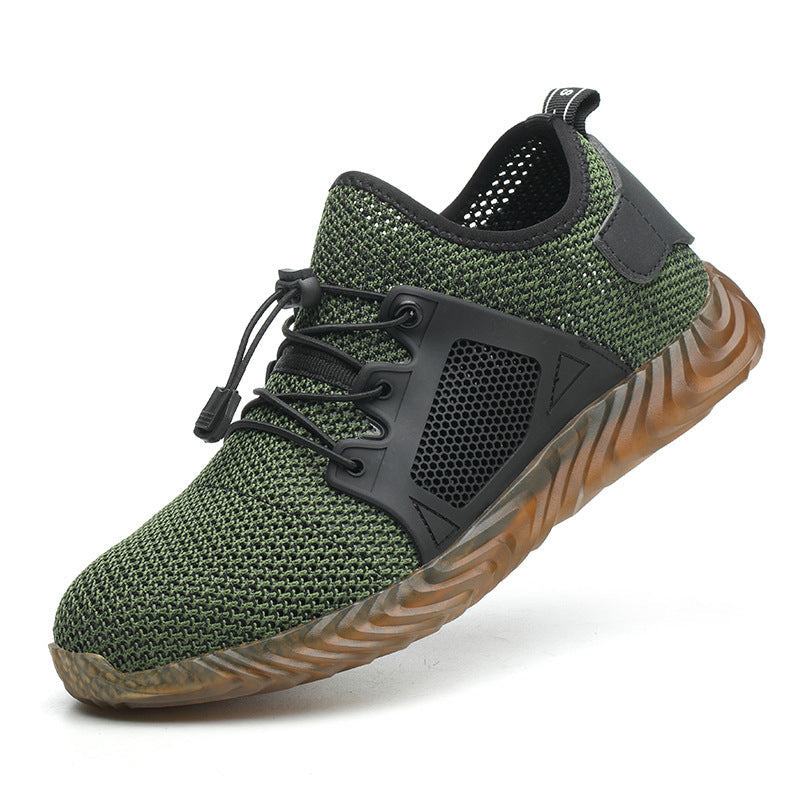 Anti-smashing Anti-piercing Lightweight Protective Shoes Breathable Safety Shoes