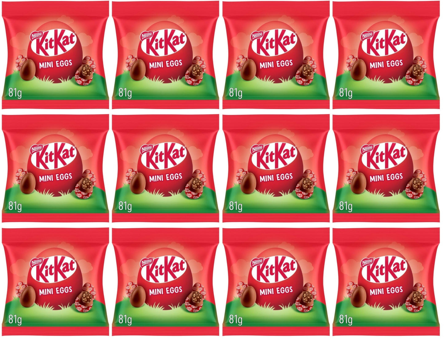 12 x Kit Kat Mini Eggs 81G