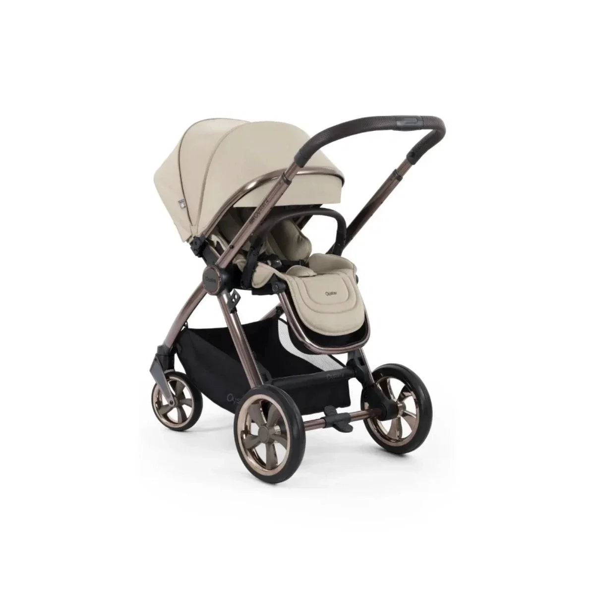 Oyster 4 Single Stroller - Buttermilk