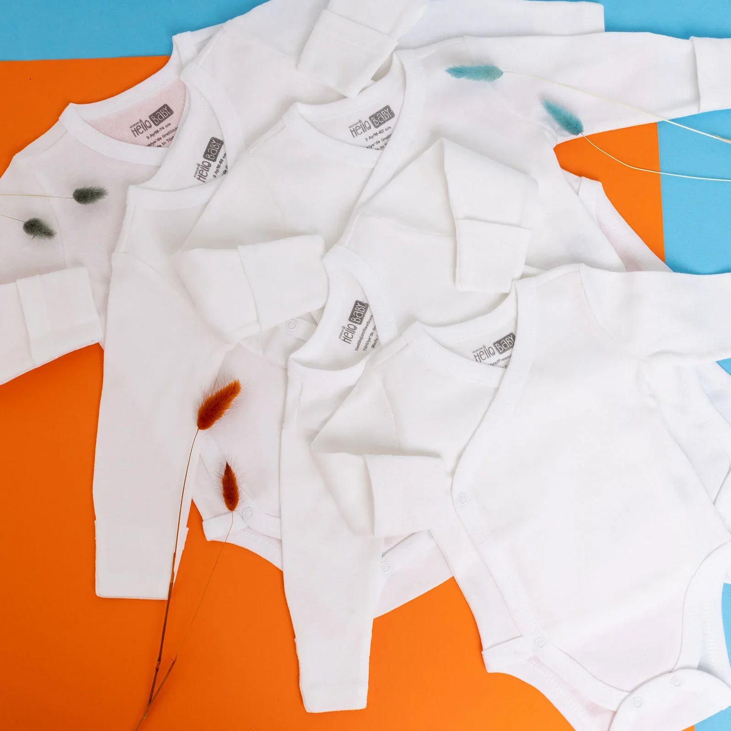 HelloBaby Bodysuit - Ecru