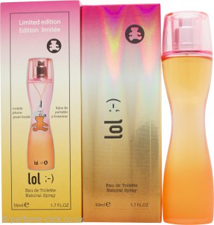Lulu Castagnette Lol ;-) Gift Set 50ml EDT + Mobile Jewel + Sticker Women's Fragrance