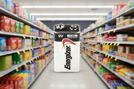 12 x Energizer Max 9V Batteries Alkaline