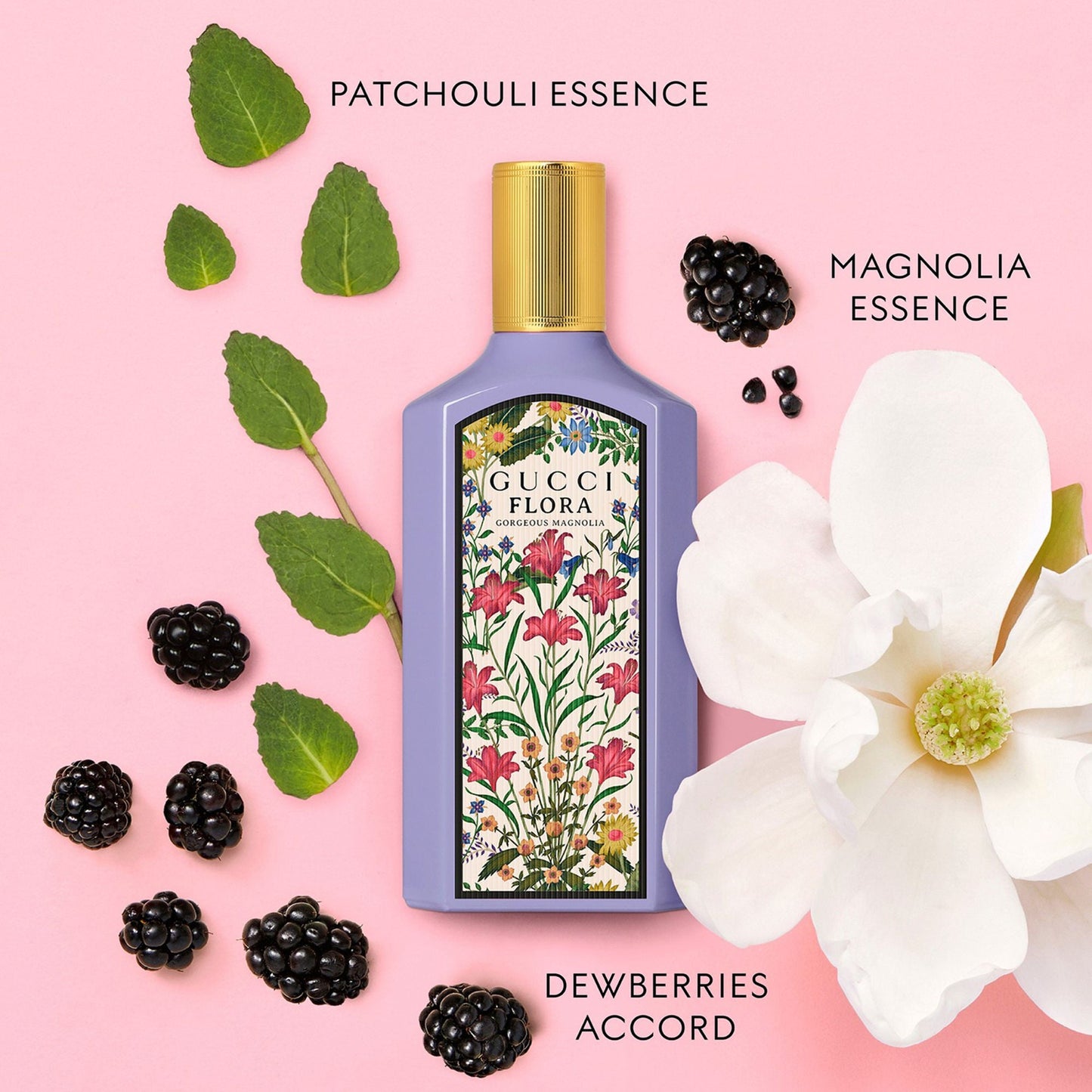 Gucci Flora Gorgeous Magnolia Eau De Parfum Spray 50ml