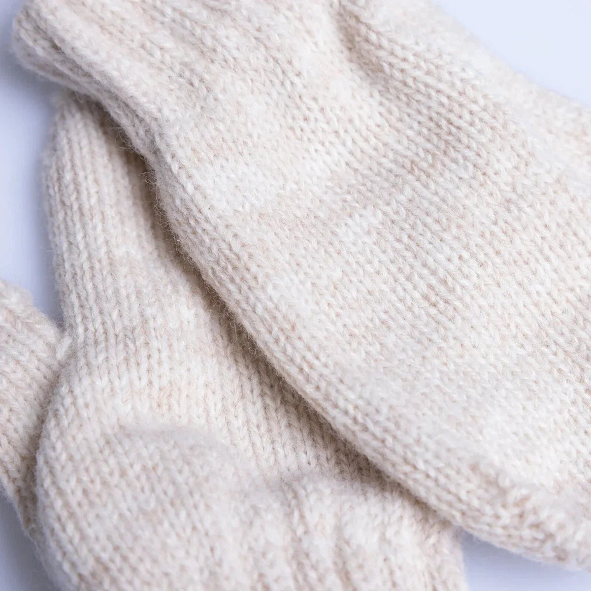 HelloBaby Unisex Mitten - Ecru