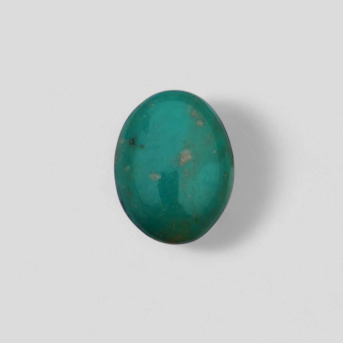 14.3ct Green Matrix Turquoise, Natural Feroza Stone Dimension 15x19mm