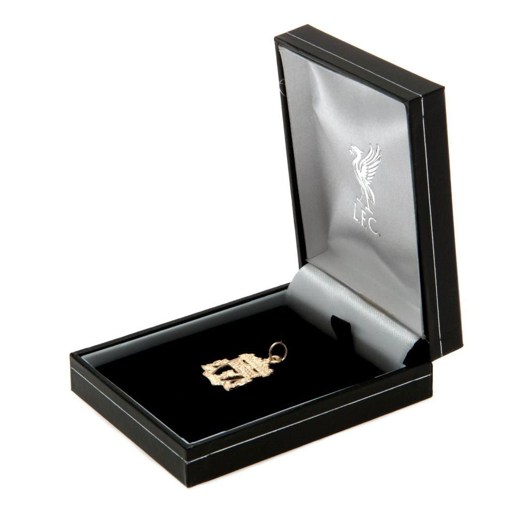 Liverpool FC Small Pendant Crest in 9ct Gold