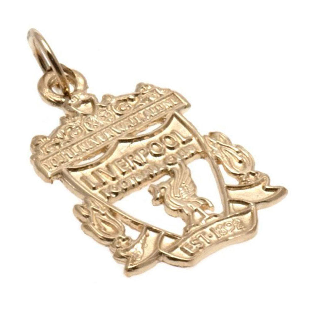 Liverpool FC Small Pendant Crest in 9ct Gold