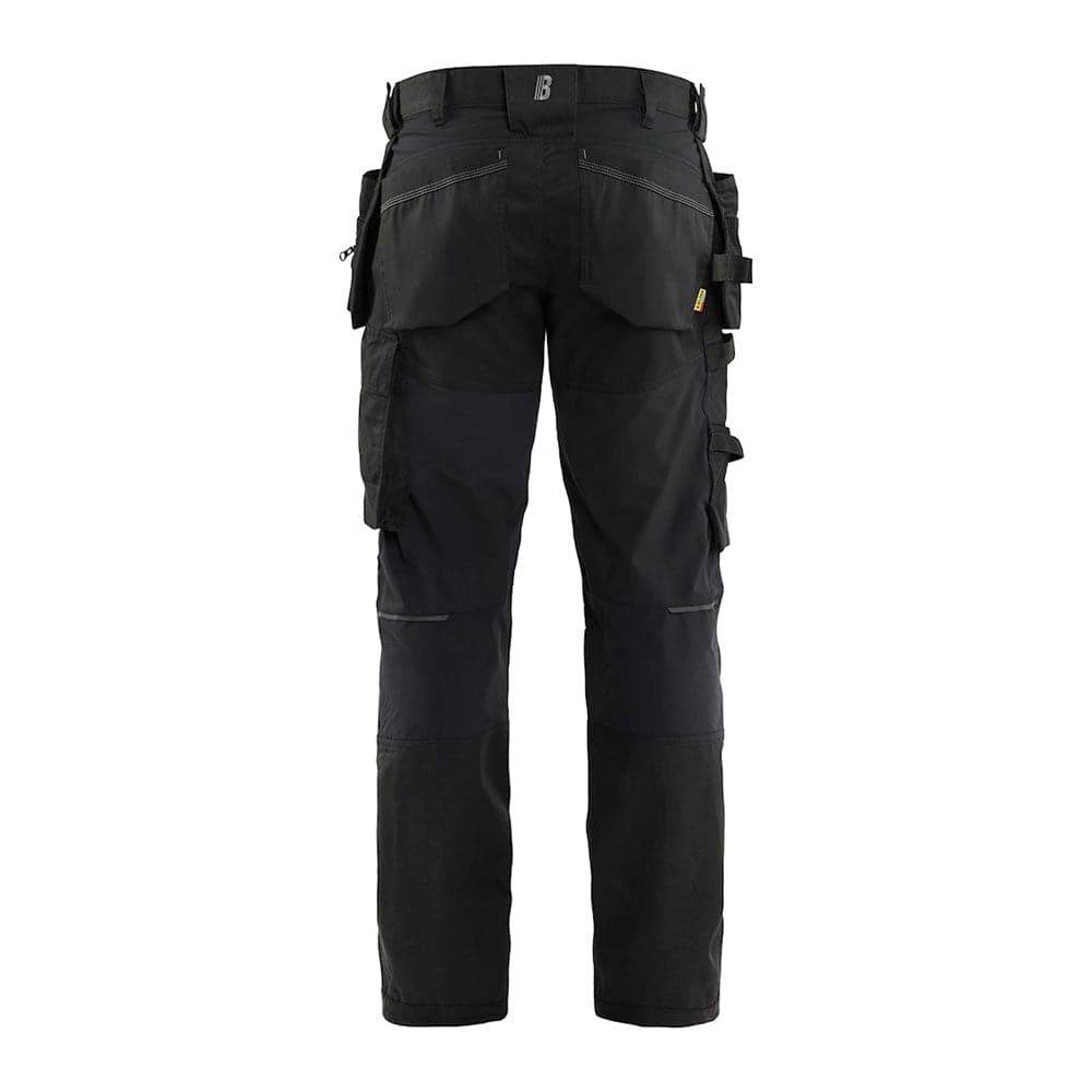 Blaklader 1750 Craftsman Holster Pocket Trousers with Stretch Black 38" Waist Regular Leg