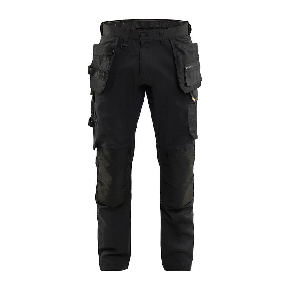 Blaklader 1750 Craftsman Holster Pocket Trousers with Stretch Black 38" Waist Regular Leg