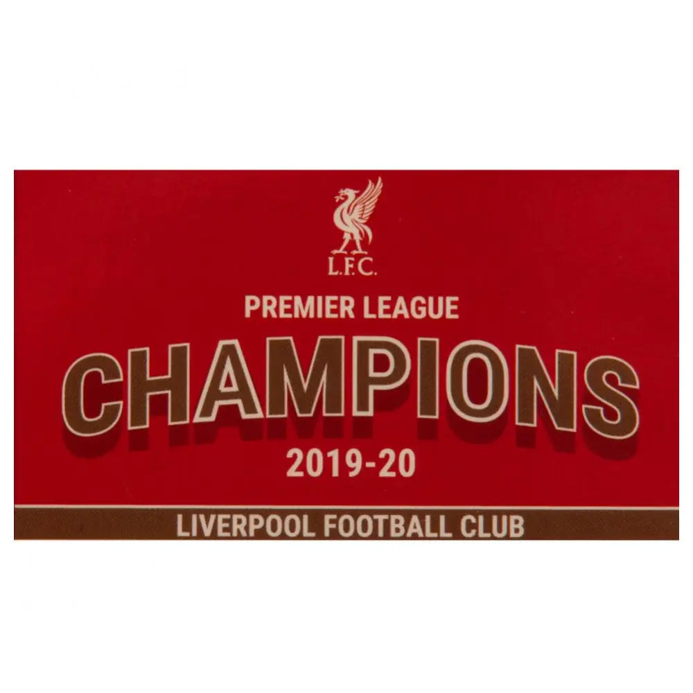 Liverpool FC Premier League Champions Flag