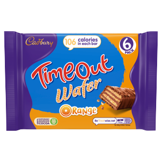 13 x Timeout Multipack Orange 6Pk - 121GM