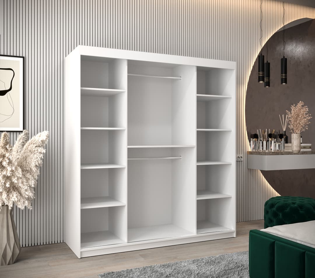 Tokyo III Sliding Door Wardrobe 180cm