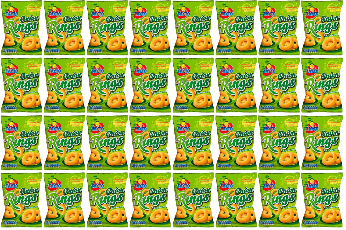 32 x Tayto Fried Onion Flavour Onion Ring 40G