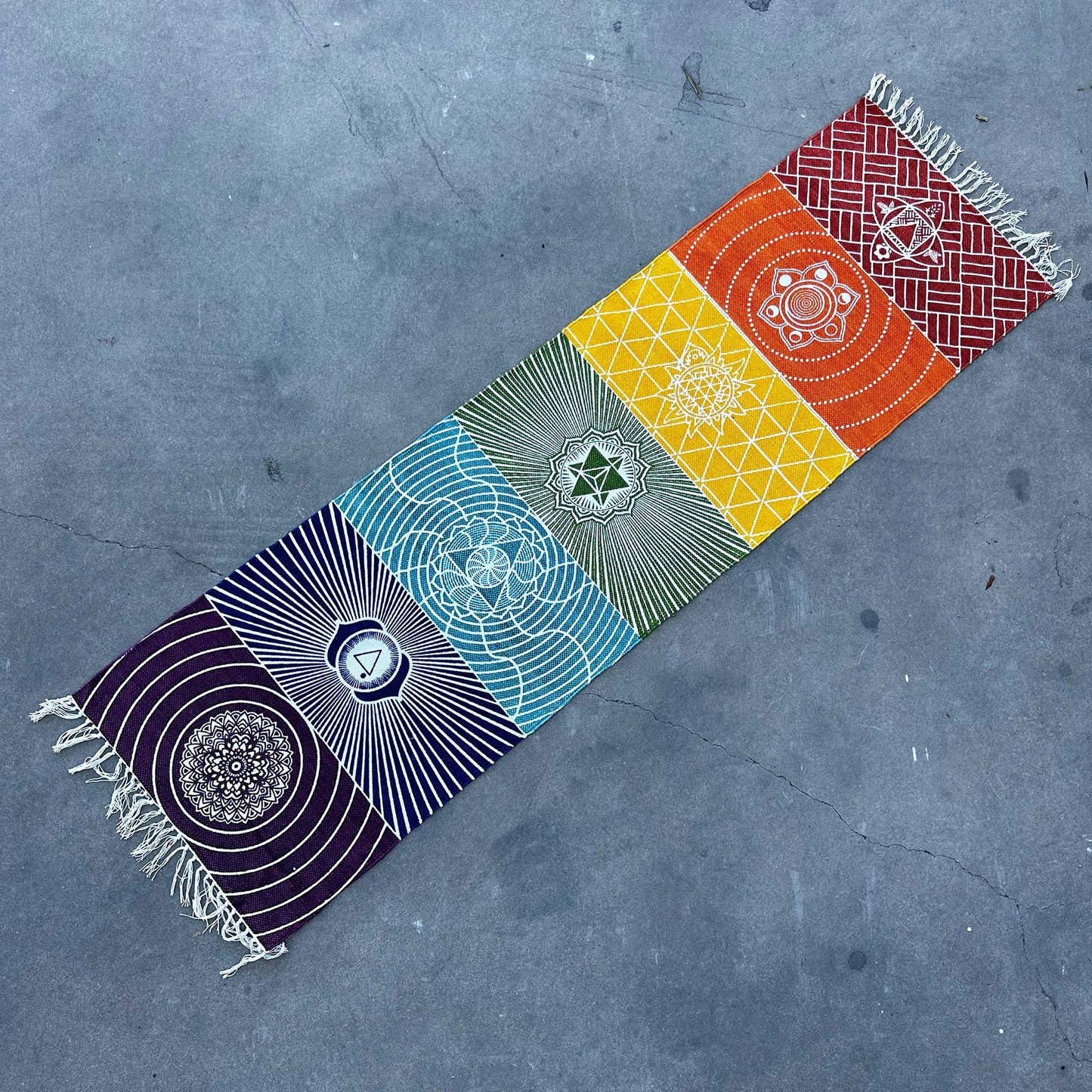 Yoga Rug - 60x200cm - 7 Chakras