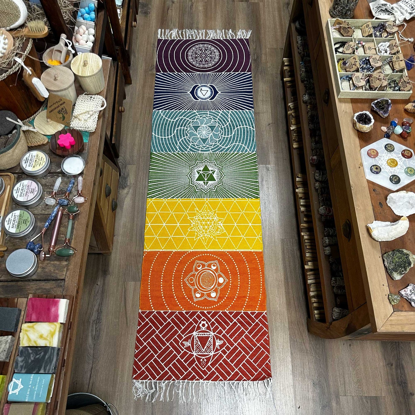 Yoga Rug - 60x200cm - 7 Chakras