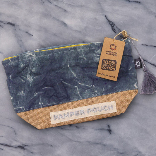 Charcoal Pamper Pouch -  Stonewash