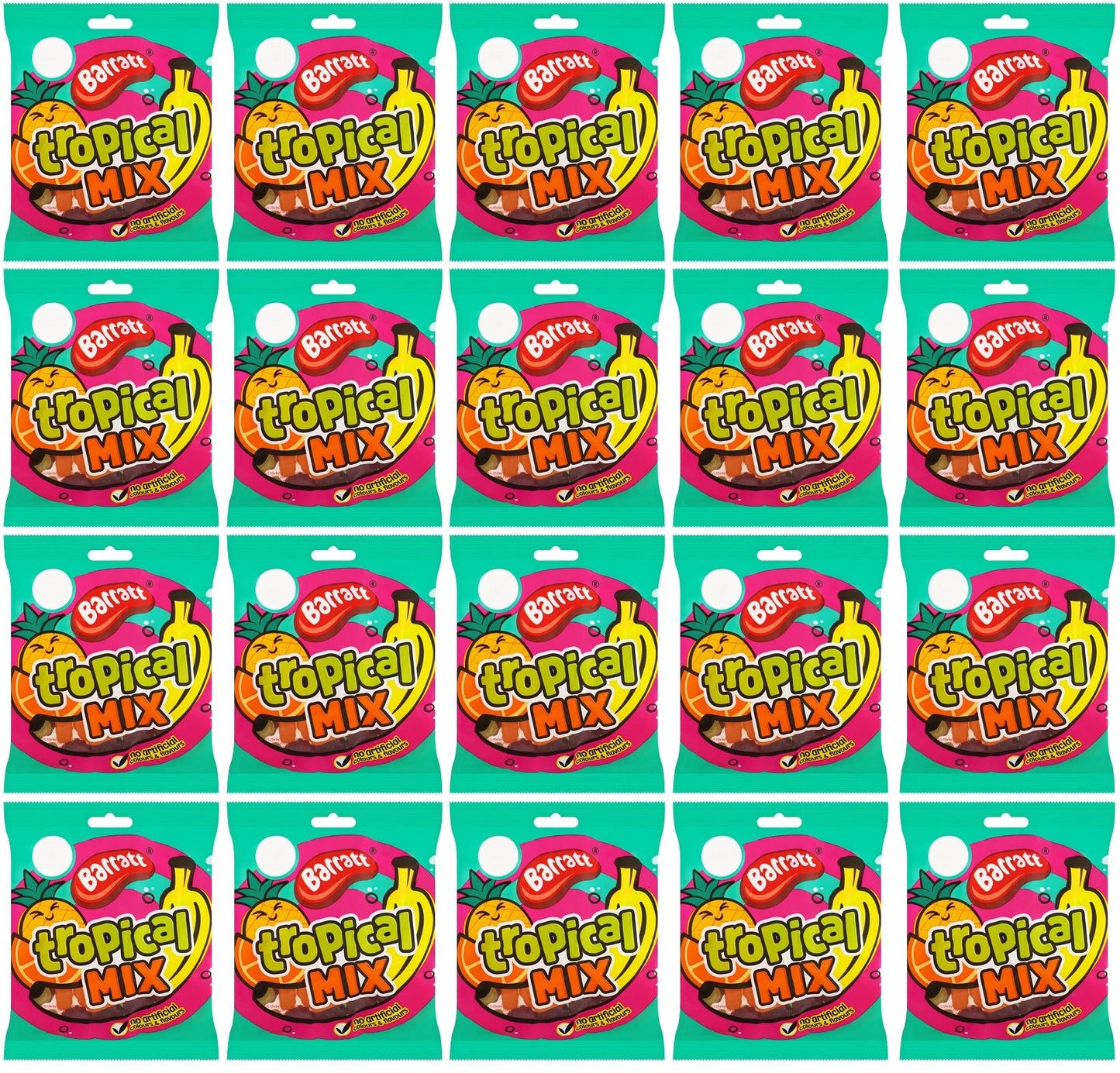 20 x Barratt Tropical Mix 80G