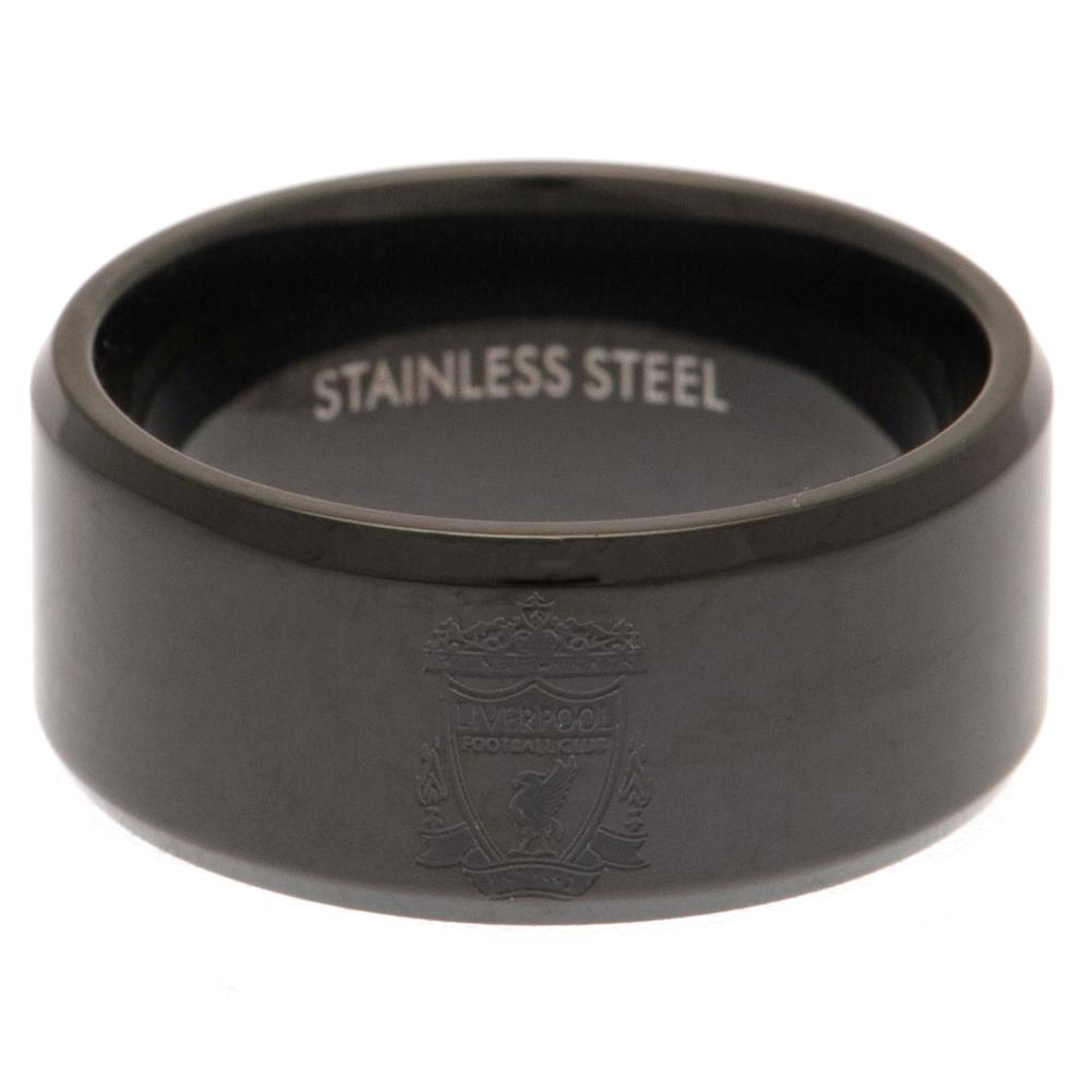 Liverpool FC Large Black IP Ring