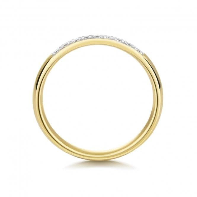 Wedding Band 18ct Gold Diamond Eternity Ring WQ221/I