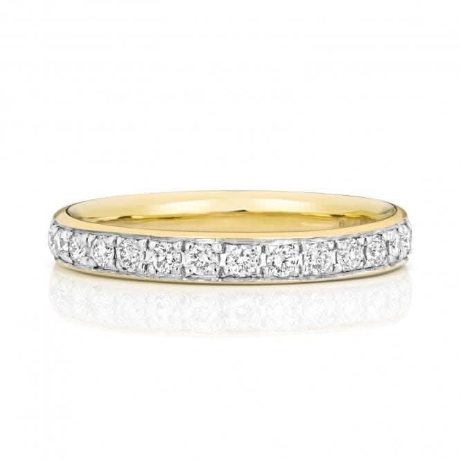 Wedding Band 18ct Gold Diamond Eternity Ring WQ226/I