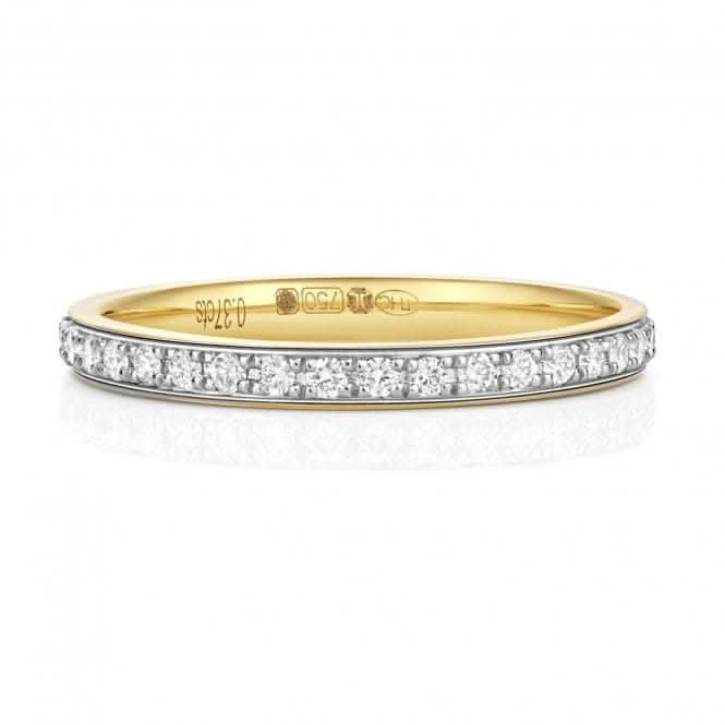 Wedding Band 18ct Gold Diamond Eternity Ring WQ232/I