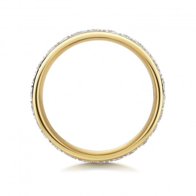 Wedding Band 18ct Gold Diamond Eternity Ring WQ239/I